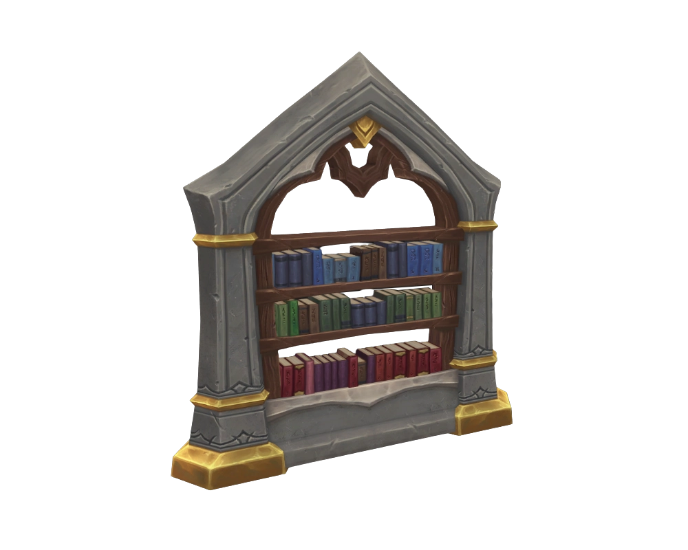 Valdrakken Bookcase