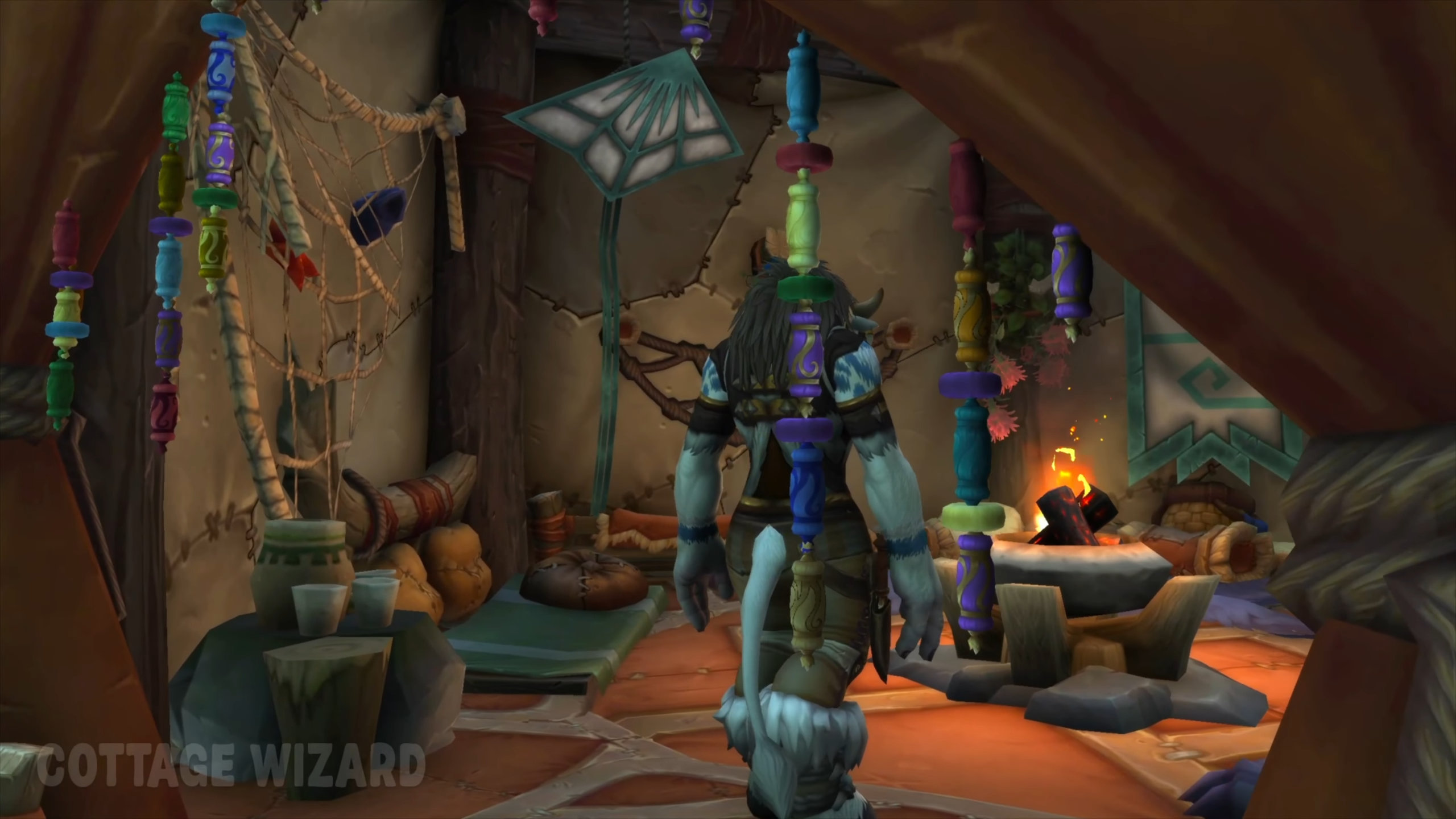 WoW Housing Building a TAUREN TENT on PTR 0 11 screenshot