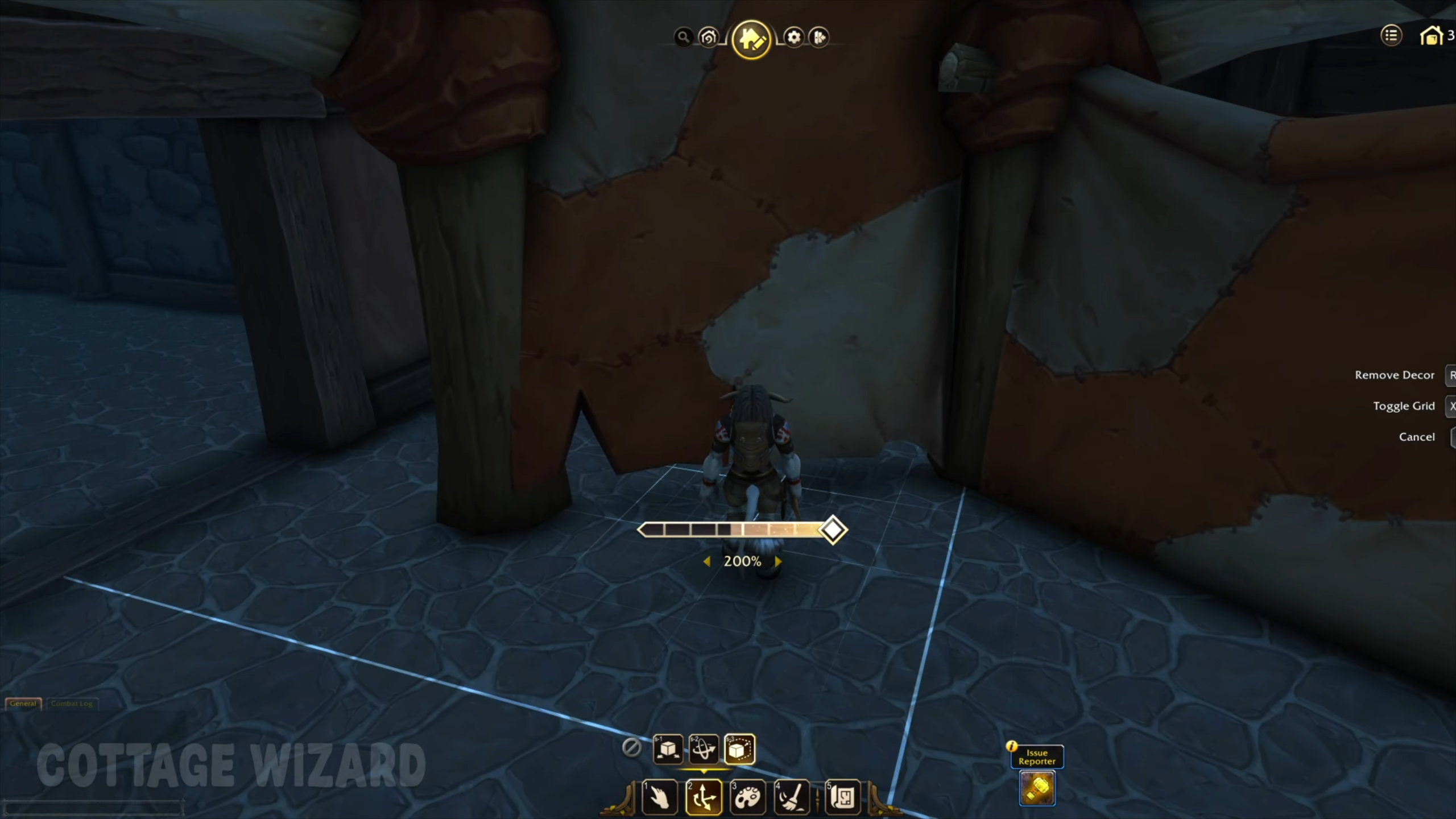 WoW Housing Building a TAUREN TENT on PTR 1 32 screenshot