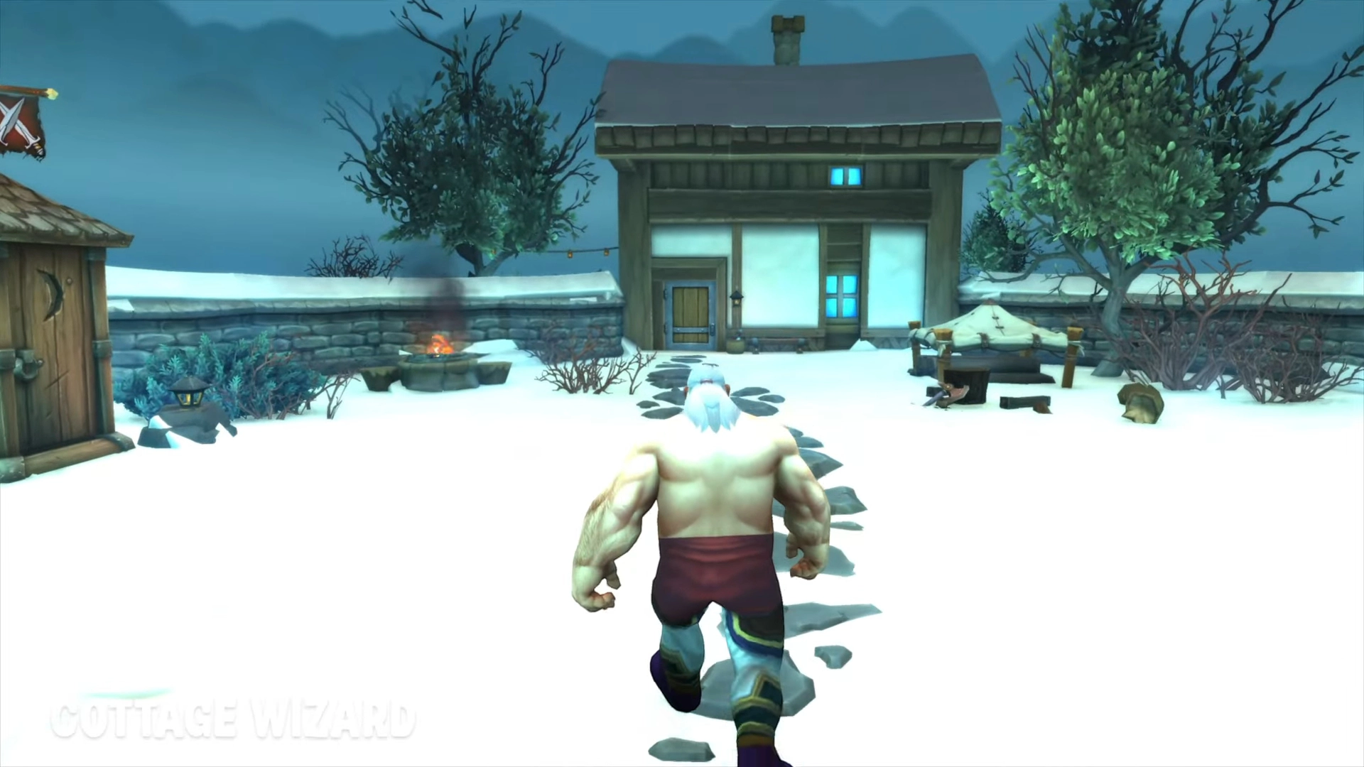 WoW Housing Winter Sauna 1