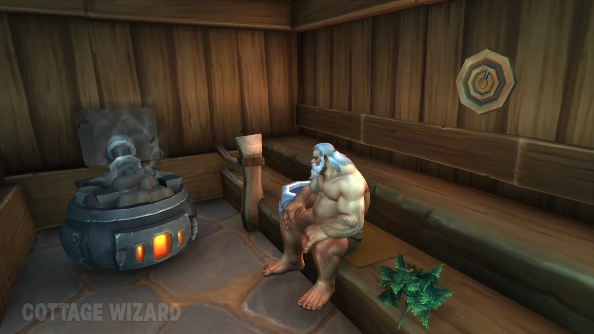 WoW Housing Winter Sauna 3