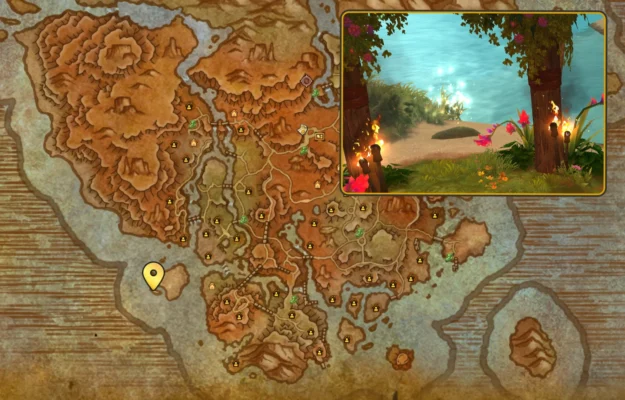 Housing Quest Dekorationsjagd Horde Balkenplattform aus Orgrimmar