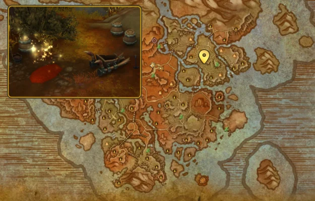 Housing Quest Dekorationsjagd Horde Grosse Plattform aus Orgrimmar