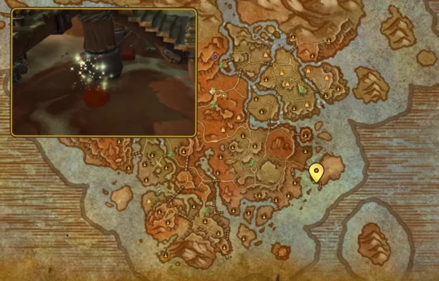 Housing Quest Dekorationsjagd Horde Grosses Buecherregal aus Orgrimmar