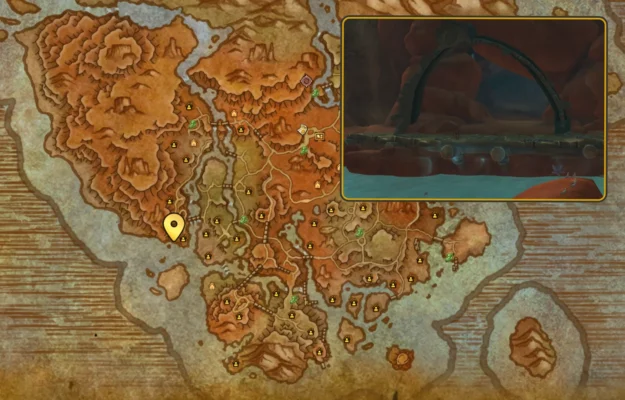 Housing Quest Dekorationsjagd Horde Hauerbewehrtes Bett aus Orgrimmar