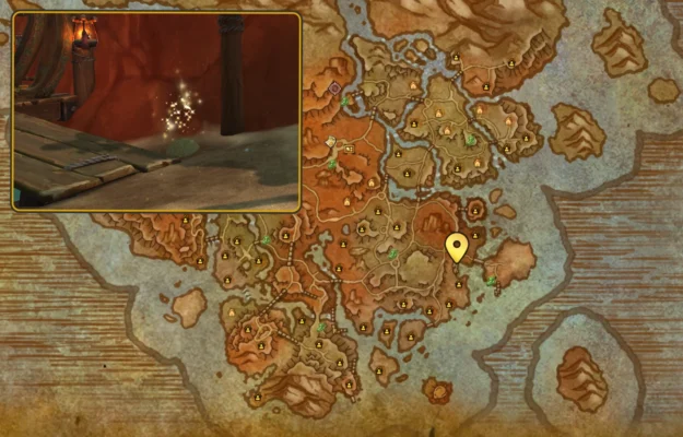 Housing Quest Dekorationsjagd Horde Kleines Buecherregal aus Orgrimmar