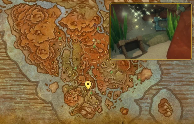 Housing Quest Dekorationsjagd Horde Lange Bank aus Orgrimmar