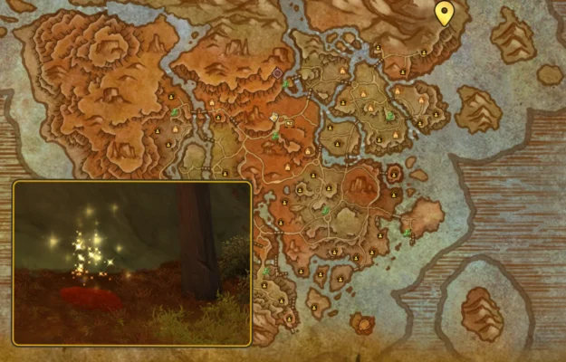 Housing Quest Dekorationsjagd Horde Nachttisch aus Orgrimmar