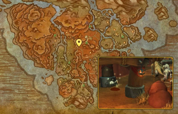 Housing Quest Dekorationsjagd Horde Offenes elegantes Elfenfass
