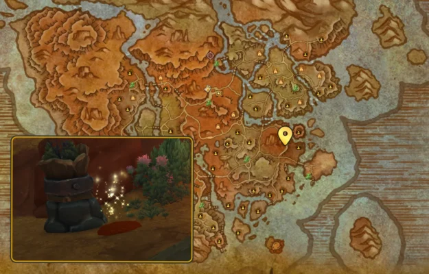 Housing Quest Dekorationsjagd Horde Runde Plattform aus Silbermond