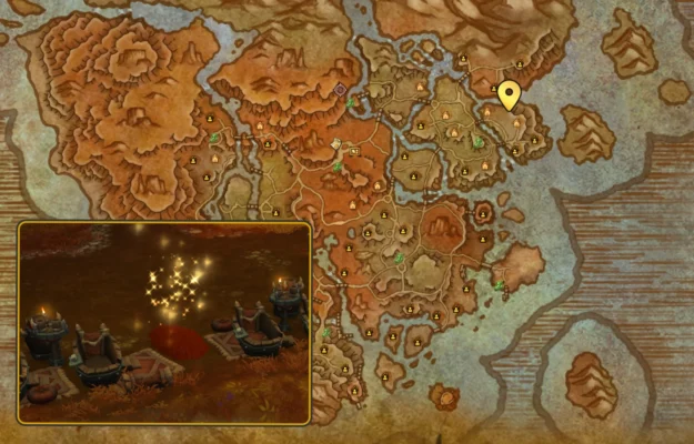 Housing Quest Dekorationsjagd Horde Rustikale Kohlenpfanne