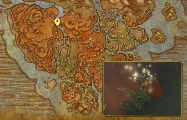 Housing Quest Dekorationsjagd Horde Wandspiegel der Klingenschlucht