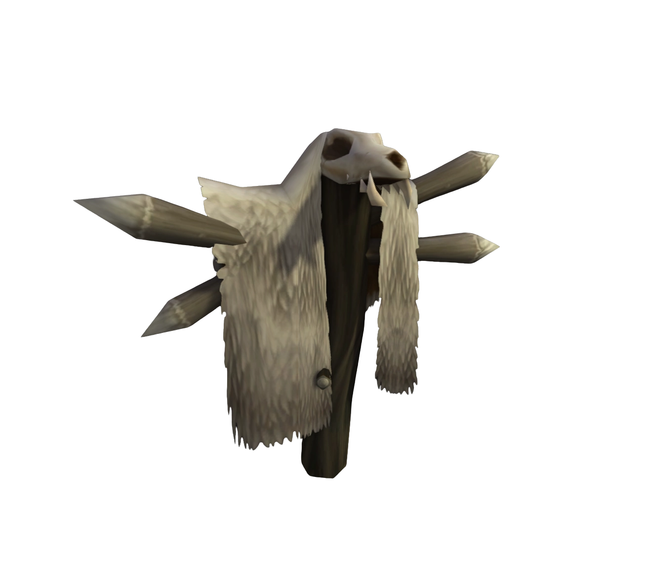 Scheuchtotem des Schneewehenstamms