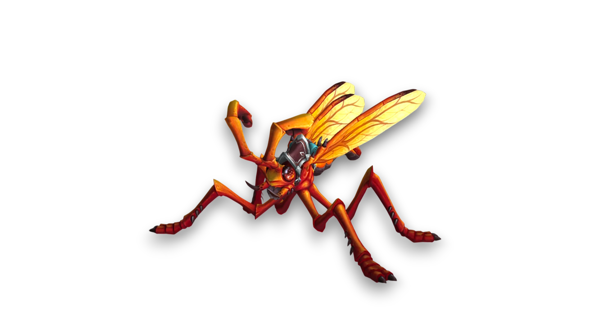 Bernsteingelbe Flatterlibelle