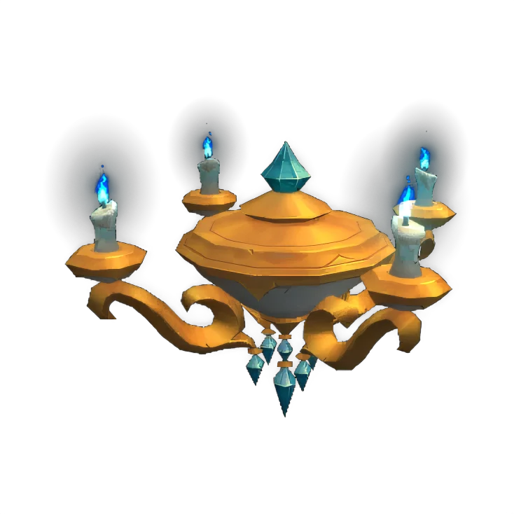 Bejeweled Silvermoon Chandelier