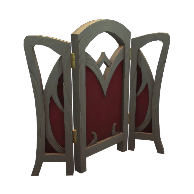 Crimson Lightwood Privacy Screen