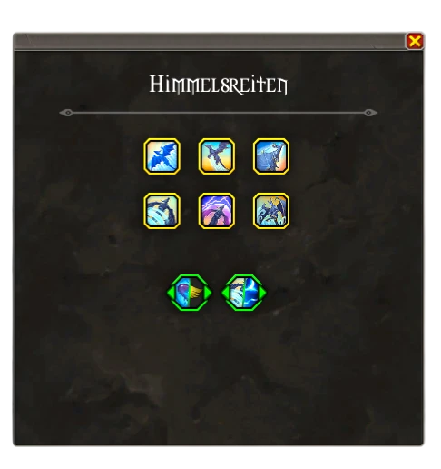 Himmelsreiten Skillbaum