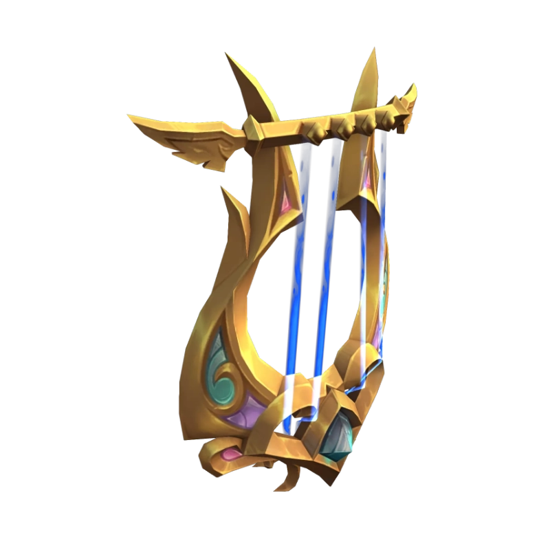 Juwelenbesetzte Lyra der Sindorei