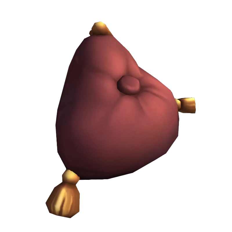 Luxurioeses Silbermondsitzpolster