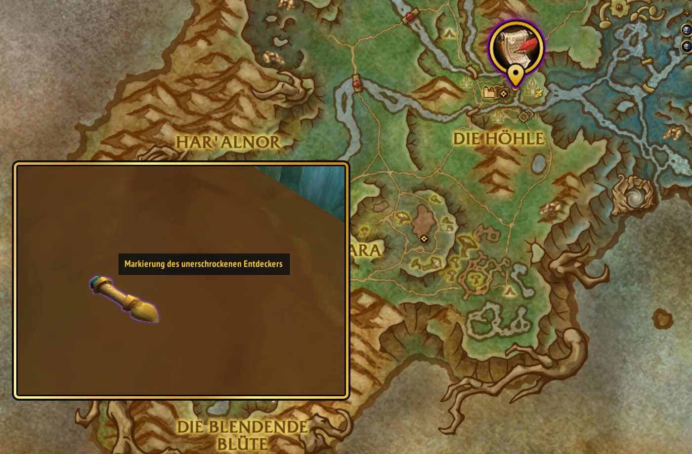 Midnight Handwerksschaetze Inschriftenkunde Markierung des unerschrockenen Entdeckers