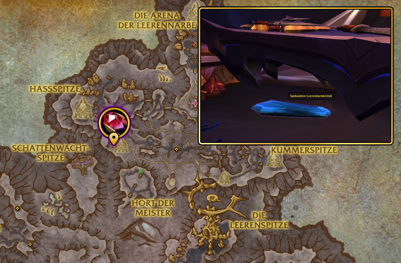 Midnight Handwerksschaetze Juwelierskunst Spekulativer Leerensturmkristall