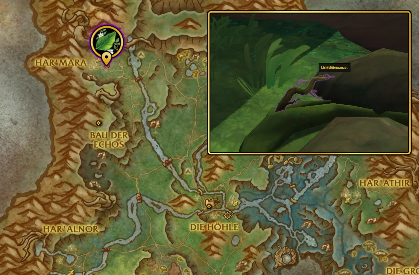 Midnight Handwerksschaetze Kraeuterkunde Lichtbluetenwurzel