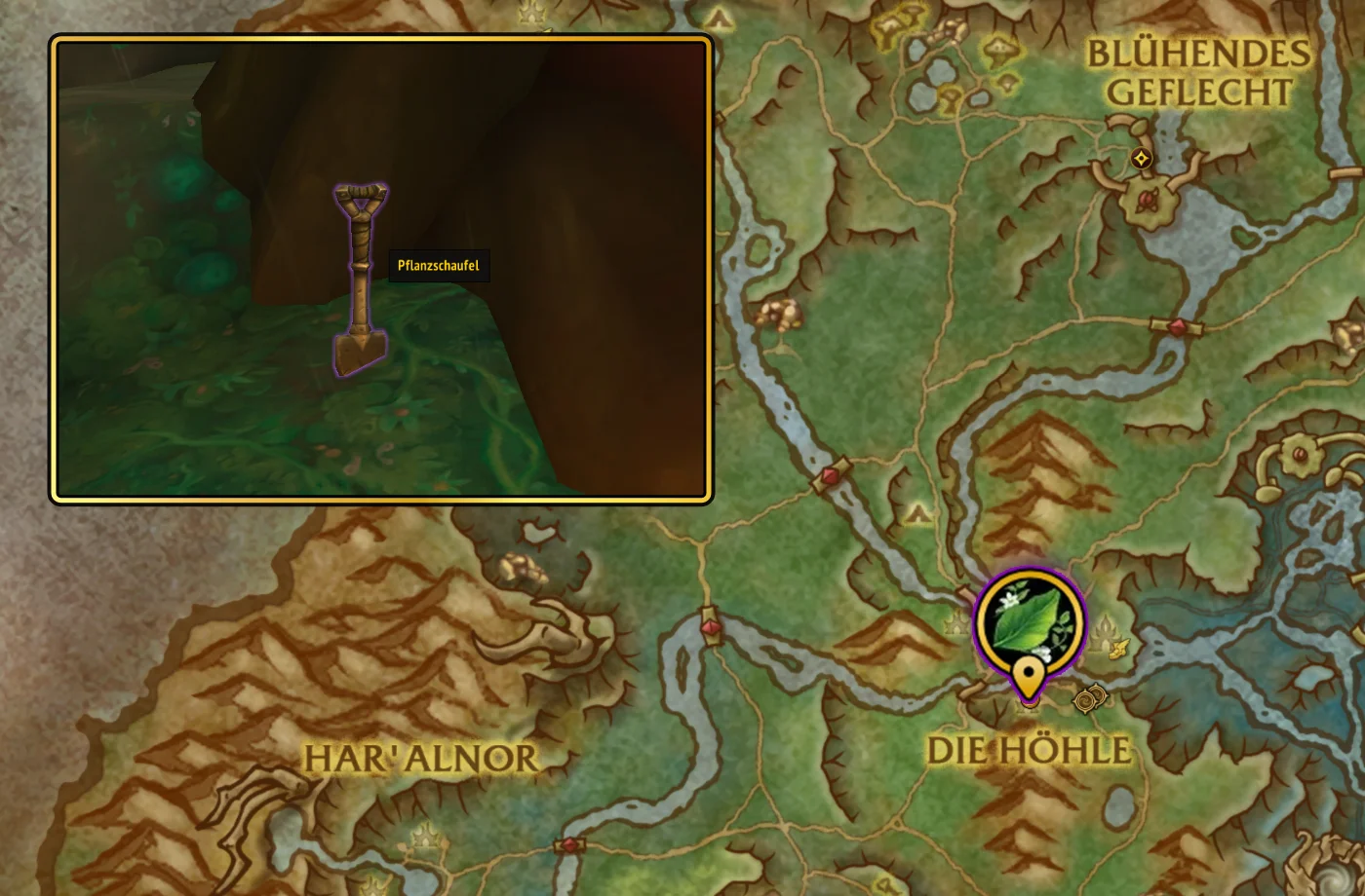 Midnight Handwerksschaetze Kraeuterkunde Pflanzschaufel