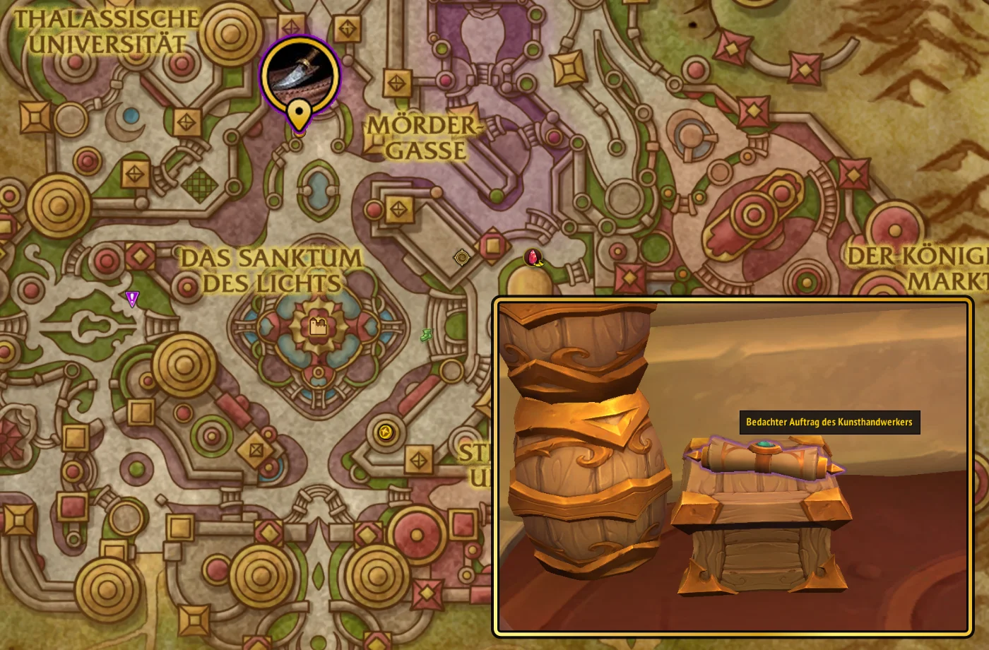 Midnight Handwerksschaetze Lederverarbeitung Bedachter Auftrag des Kunsthandwerkers