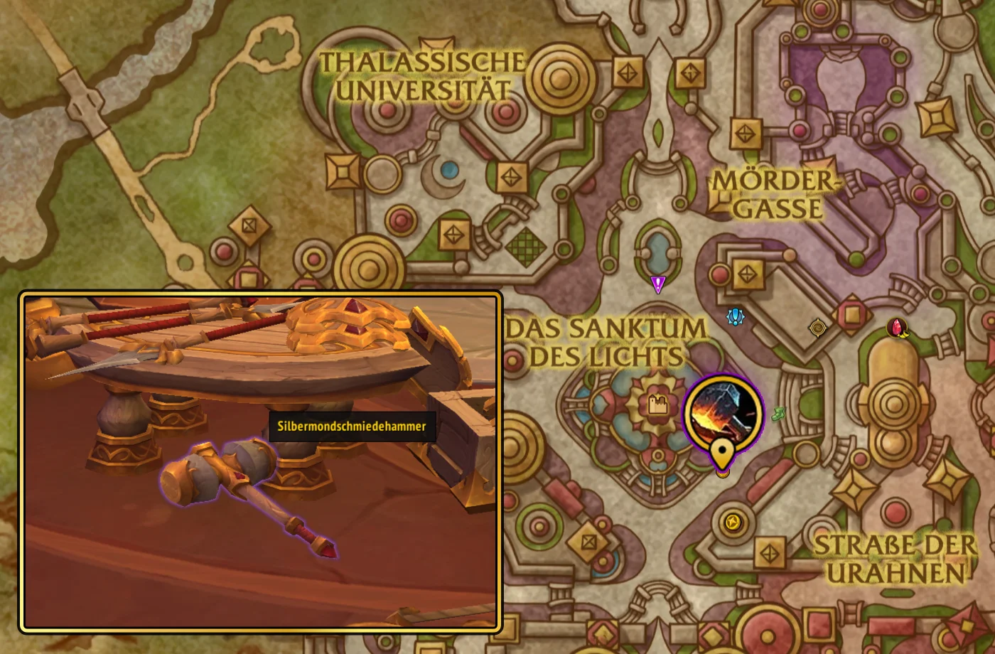 Midnight Handwerksschaetze Schmiedekunst Silbermondschmiedehammer