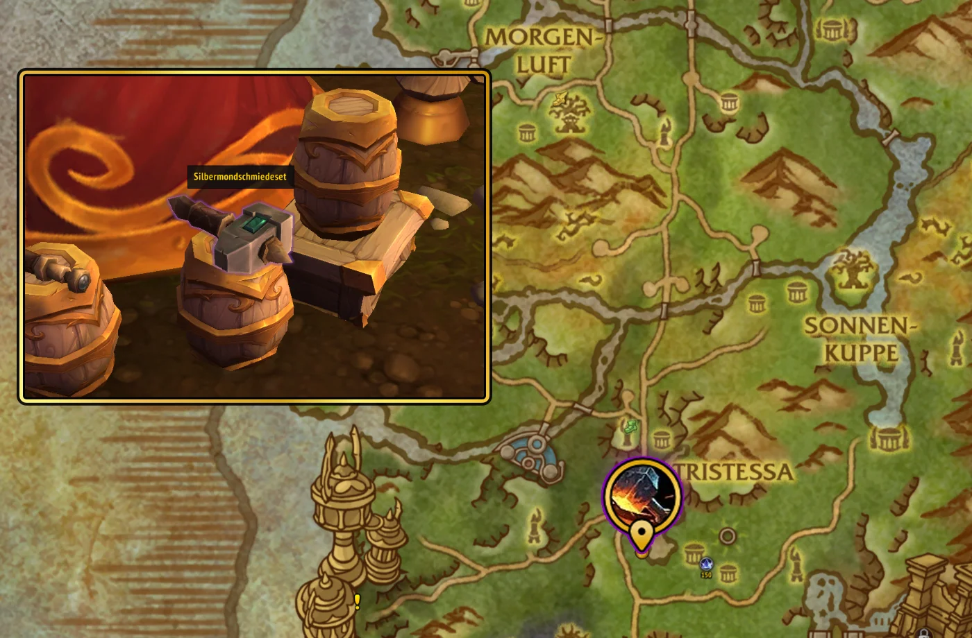 Midnight Handwerksschaetze Schmiedekunst Silbermondschmiedeset