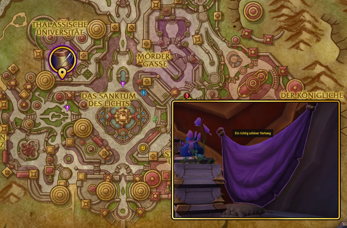 Midnight Handwerksschaetze Schneiderei Ein richtig schoener Vorhang