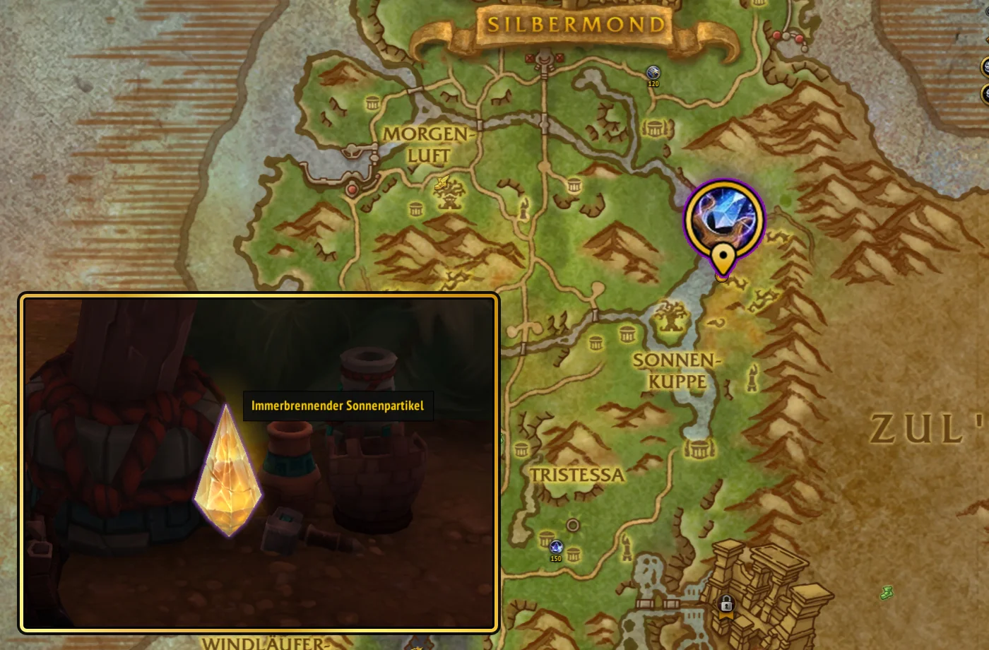 Midnight Handwerksschaetze Verzauberkunst Immerbrennender Sonnenpartikel