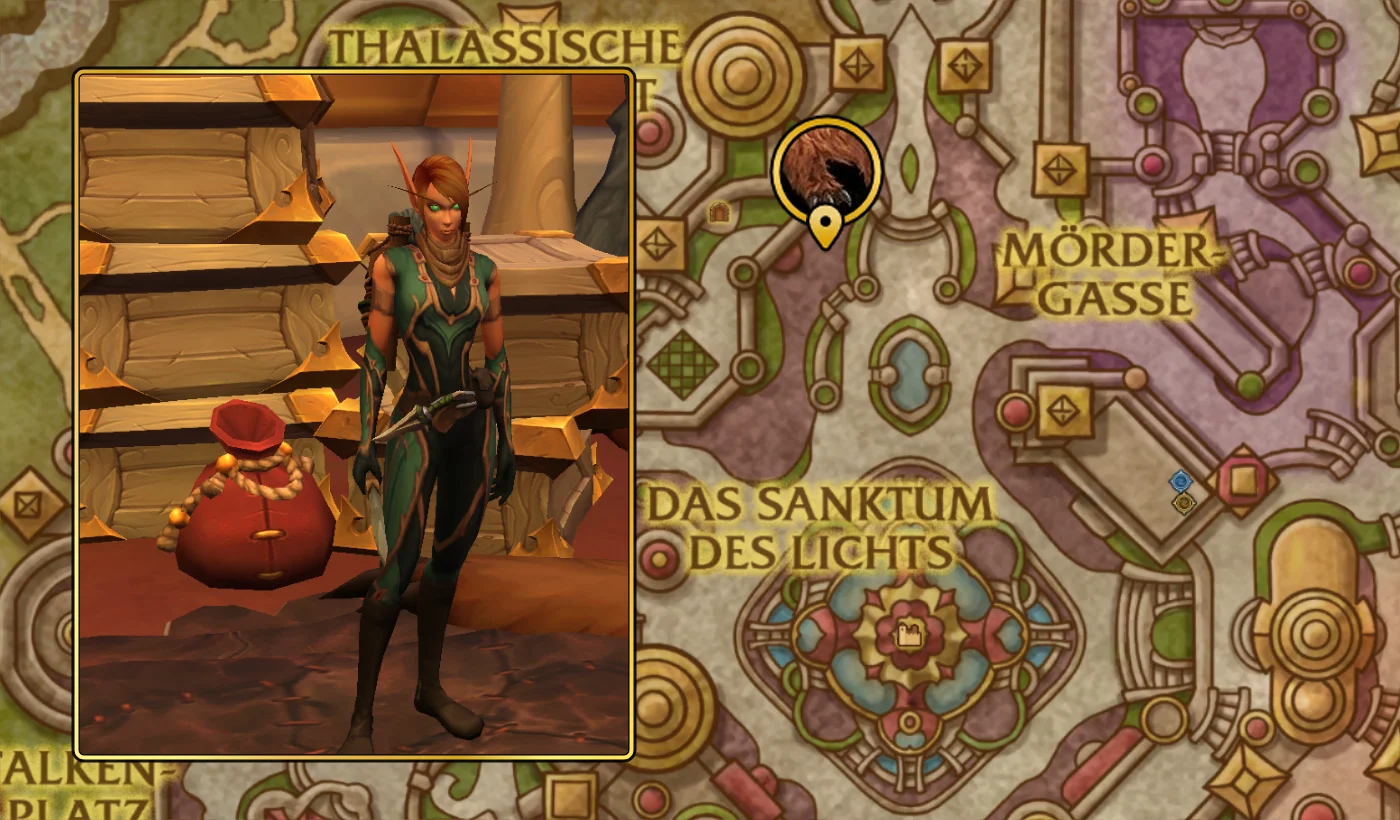 Midnight WoW Berufe Guide Lehrer Position Kuerschnerei