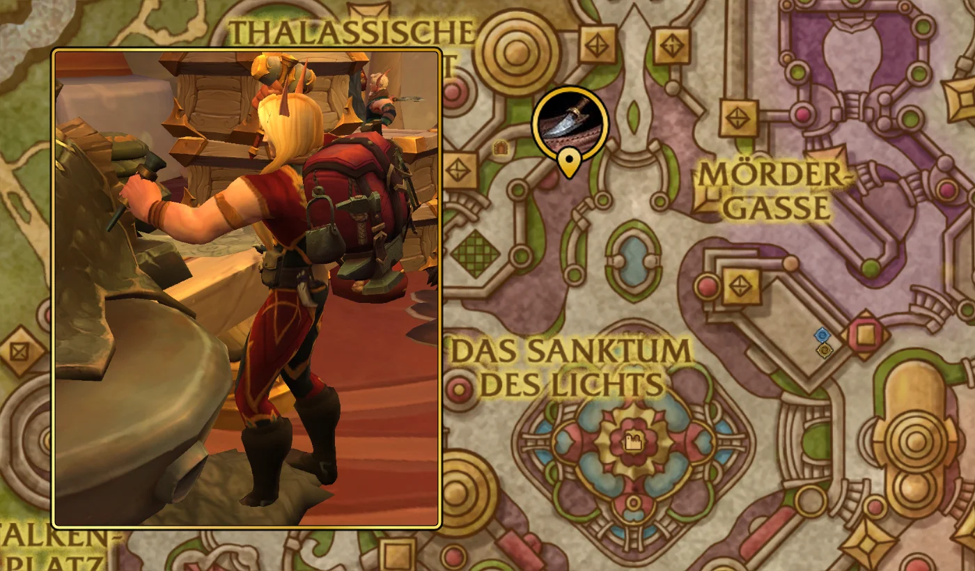 Midnight WoW Berufe Guide Lehrer Position Lederverarbeitung