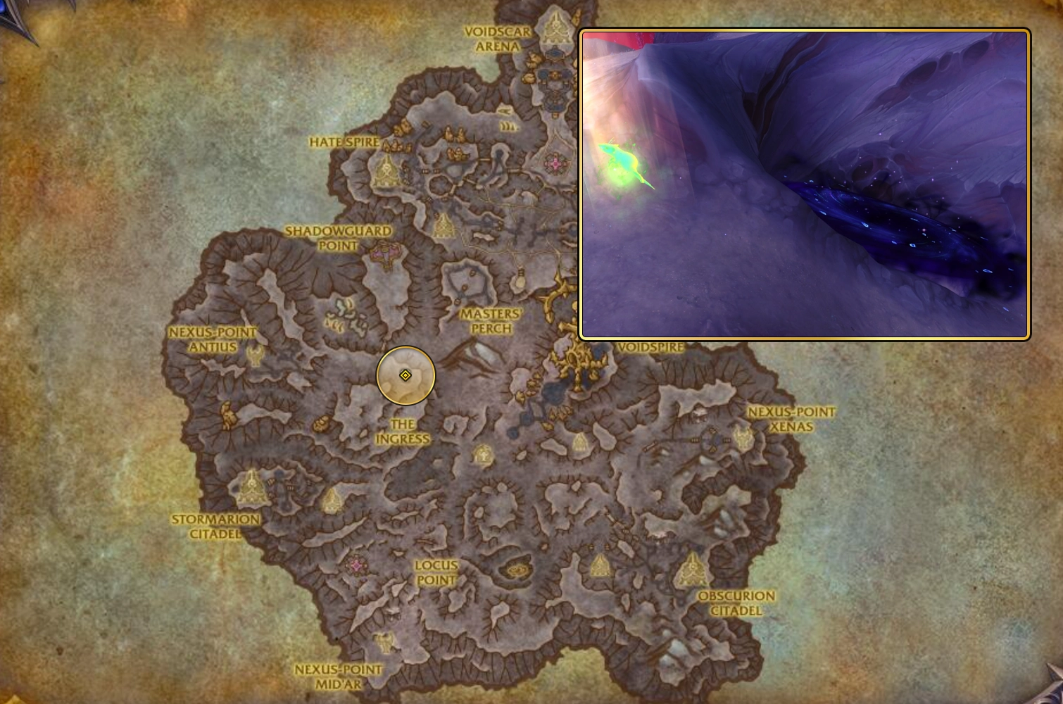 Opulenter Leerenbau Map