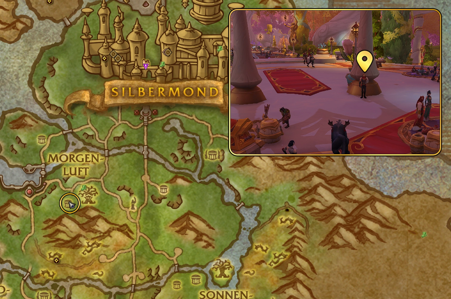 Ruhmruestmeister Silbermond Map 1