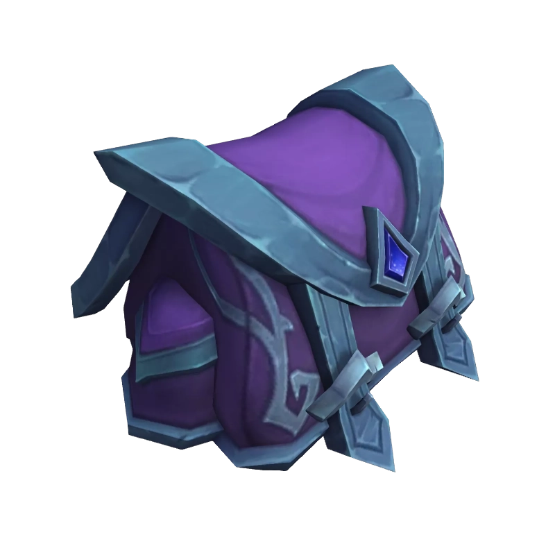 Satteltasche des Leerenschreiters