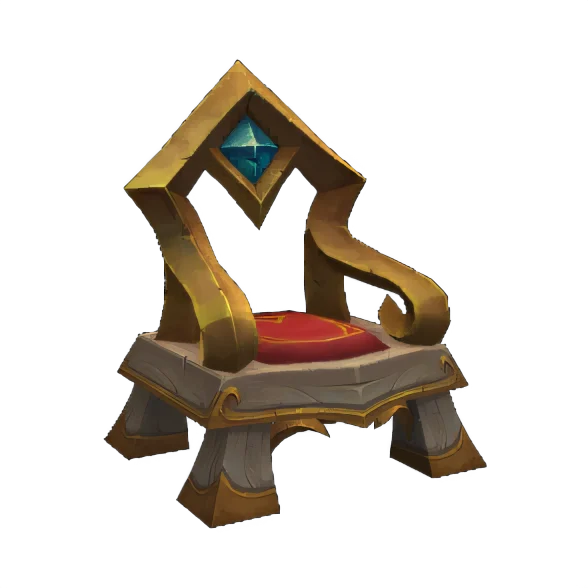 Silvermoon Gemmed Chair