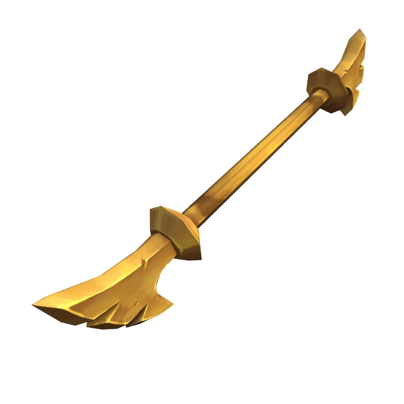 Vergoldete Halterung aus Silbermond