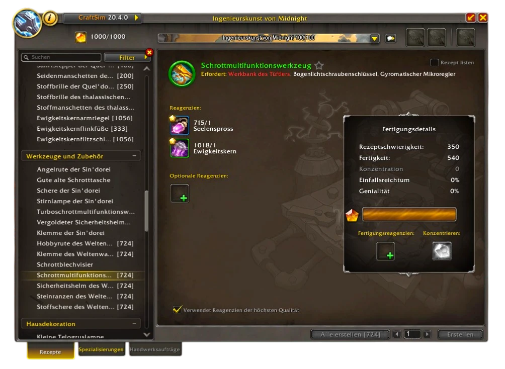 Werkzeuge und Zubehoert Ingi