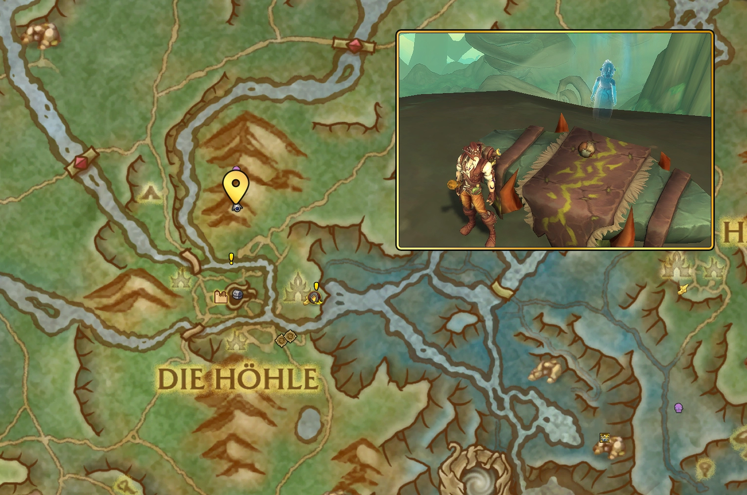 Altar der Unschuld Map
