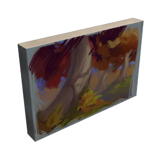 Autumnal Eversong Unframed Painting
