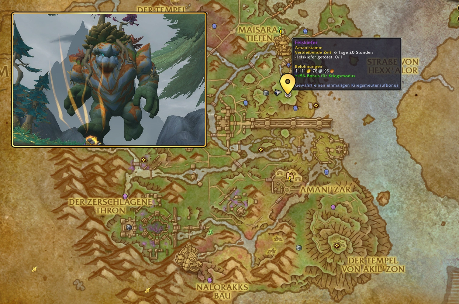 Felskiefer Map