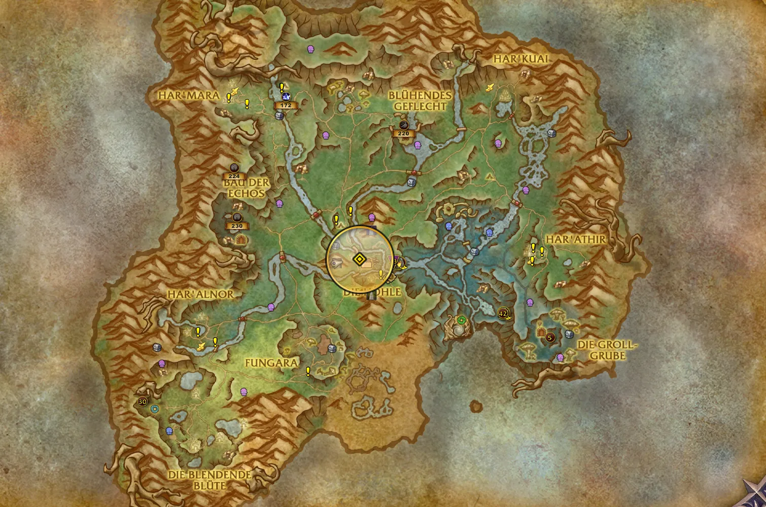 Harandar Map