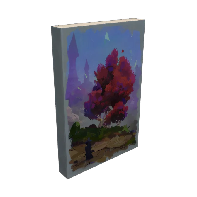 Isolation Unframed Painting