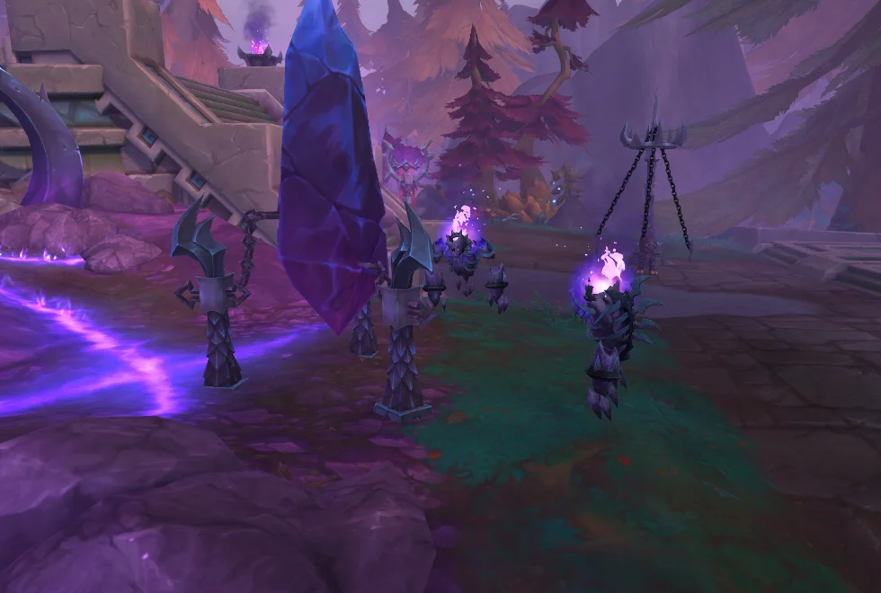 Midnight Farmspots Helles Leinen Stoff farmen ZulAman I Gegner