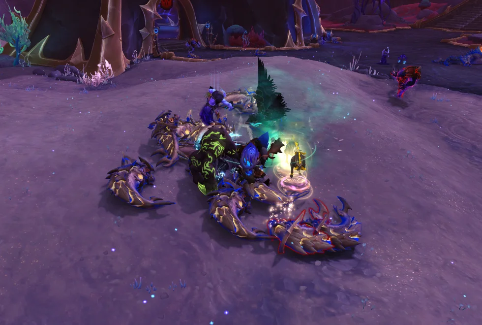 Midnight Farmspots Leerengehaertete Schuppen farmen Leerensturm I Gegner