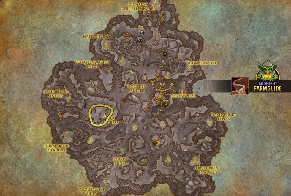 Midnight Farmspots Leerengehaertetes Leder farmen Leerensturm II