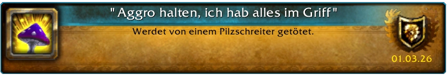 Pilzschreiter Heldentat