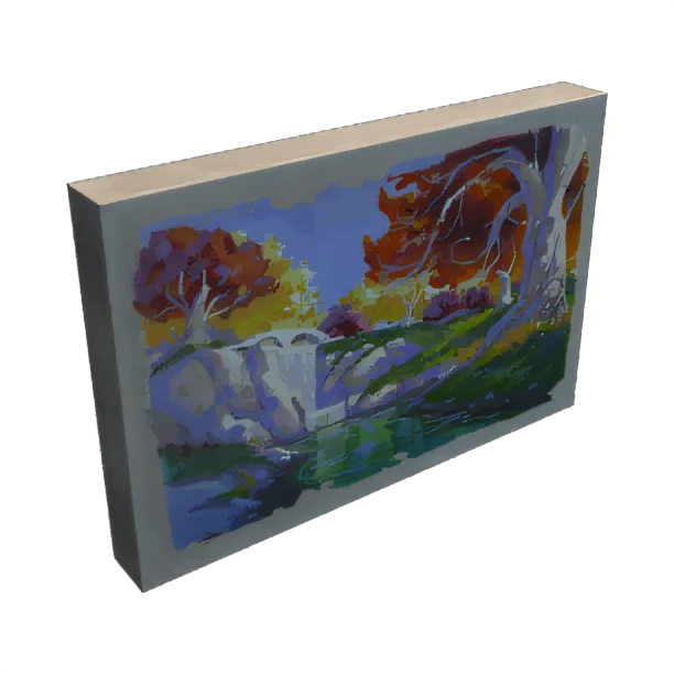 Rivers Protectors Unframed Painting